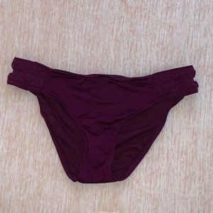 Mossimo Purple Swim Bikini Bottoms